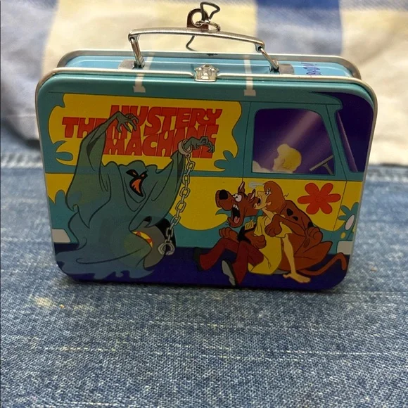 1999 Scooby Doo Lunch Box Set Hallmark Keepsake Christmas Ornament - Picture 2 of 16